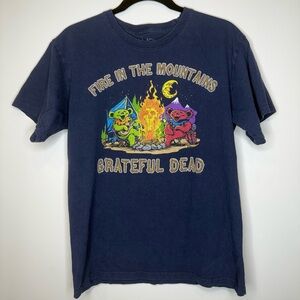 Liquid Blue Navy Blue Grateful Dead Tee